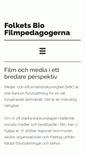 Mobile Screenshot of filmpedagogerna.se