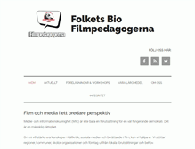 Tablet Screenshot of filmpedagogerna.se